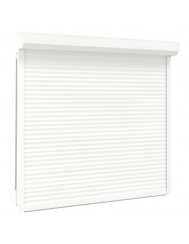 Tapparella Avvolgibile in Alluminio 160x150 cm Bianca