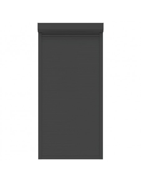 Tapparella Avvolgibile in Alluminio 100x210 cm Antracite
