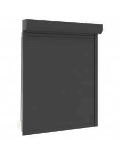 Tapparella Avvolgibile in Alluminio 120x150 cm Antracite 2