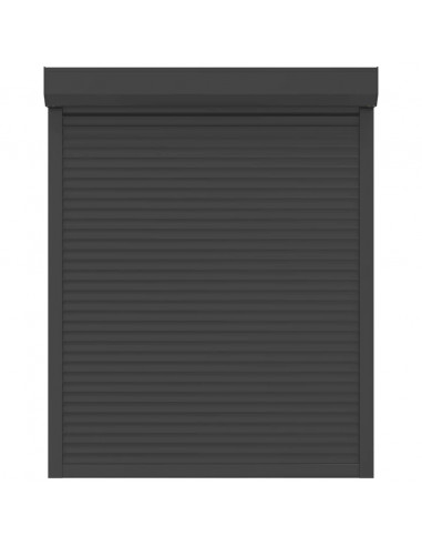 Tapparella Avvolgibile in Alluminio 120x150 cm Antracite