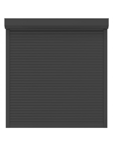 Tapparella Avvolgibile in Alluminio 140x150 cm Antracite