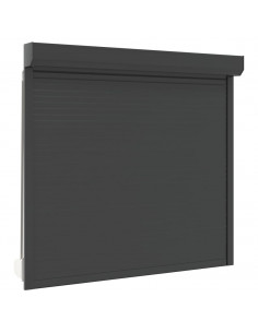 Tapparella Avvolgibile in Alluminio 160x150 cm Antracite 2