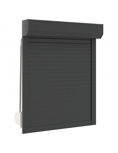 Tapparella Avvolgibile in Alluminio 70x100 cm Antracite