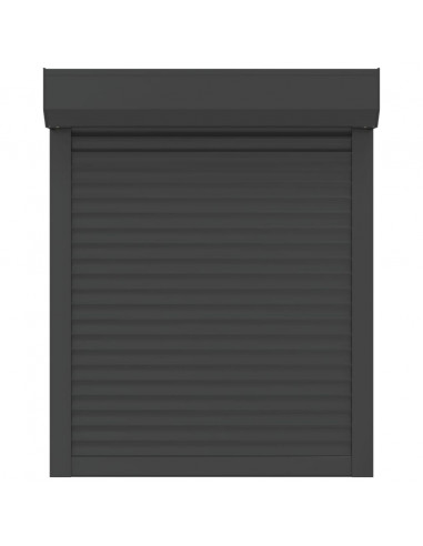 Tapparella Avvolgibile in Alluminio 70x100 cm Antracite