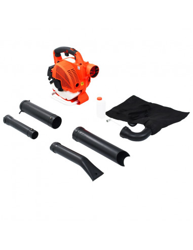 Soffiatore per Foglie 3 in 1 a Benzina 26 cc Arancione