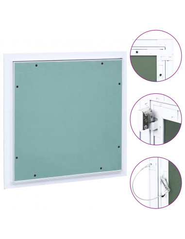 Pannello di Accesso Telaio in Alluminio e Cartongesso 200x200mm
