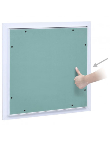 Pannello di Accesso Telaio in Alluminio e Cartongesso 200x200mm