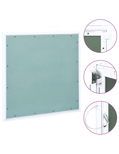 Pannello di Accesso Telaio in Alluminio e Cartongesso 600x600mm