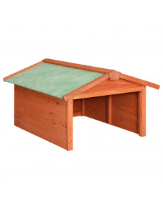 Casetta per Tosaerba Robotizzato 72x87x50 cm Massello di Abete 2