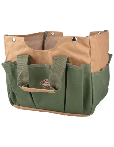 Esschert Design Borsa per Attrezzi da Giardino e Sgabello GT01