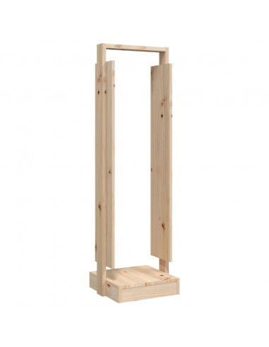 Portalegna 33,5x30x110 cm in Legno Massello di Pino