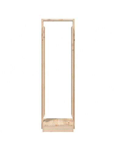 Portalegna 33,5x30x110 cm in Legno Massello di Pino