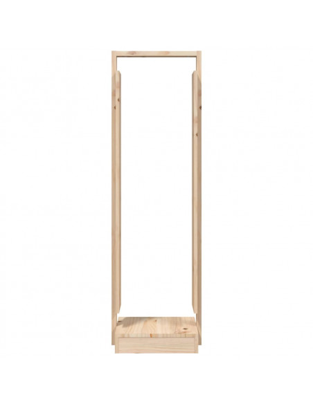 Portalegna 33,5x30x110 cm in Legno Massello di Pino