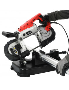 Sega a Nastro con Base e Custodia Portatile in Acciaio