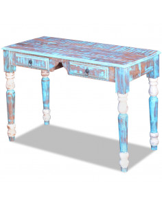 Scrivania in Legno Massello Anticato