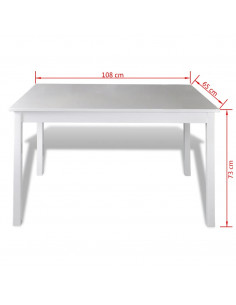 Set da Pranzo 5 pz Bianco