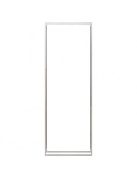 Portalegna 110x28x312 cm in Acciaio Inossidabile