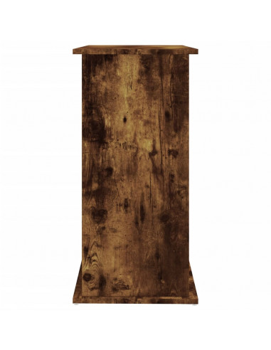 Supporto Acquario 81x36x73 cm in Legno Multistrato Rovere Fumo