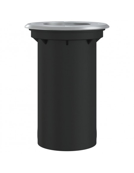 Luce per Esterni Rotonda Nera 10,5x10,5cm Alluminio Pressofuso