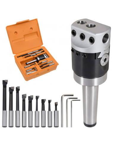 Set Strumenti di Foraggio 15 pz 50 mm con Teste MT3-F1-12