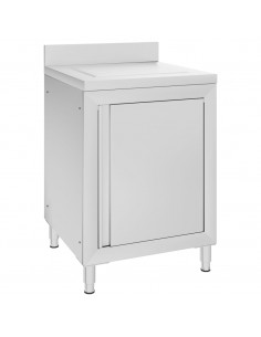 Mobiletto da Cucina Commerciale con Gocciolatoio Acciaio Inox 2