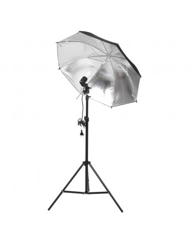 Kit di Illuminazione da Studio con Treppiedi e Ombrelli