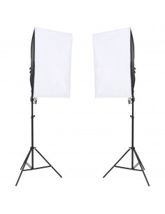 Luci Professionali da Studio 2 pz 40x60 cm 2