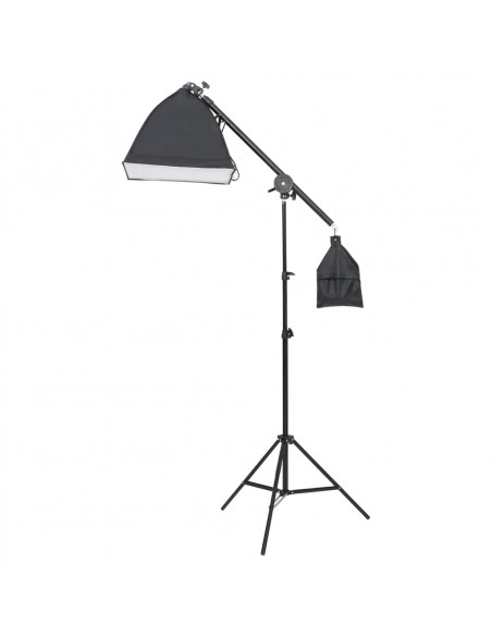 Kit per Studio Fotografico con Set Luci, Fondale e Riflettore