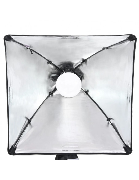 Kit per Studio Fotografico con Set Luci, Fondale e Riflettore