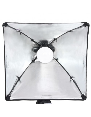 Kit per Studio Fotografico con Set di Luci e Fondale