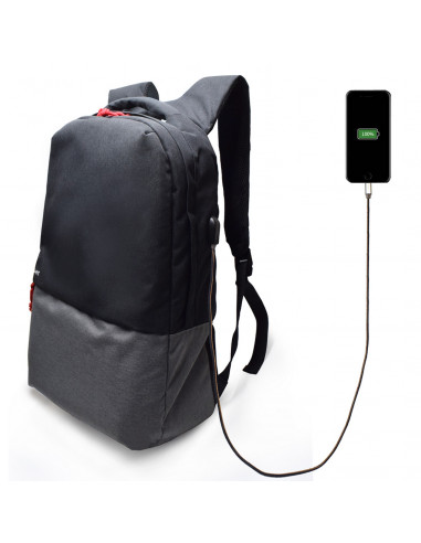Ewent EW2529 borsa per laptop 43,9 cm (17.3") Zaino Nero