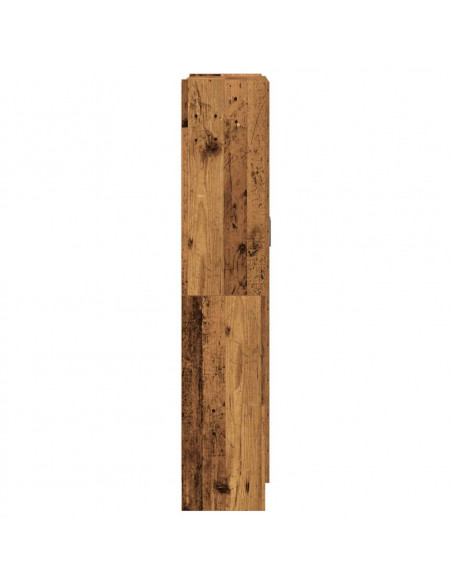 Credenza Alta Legno Antico 82,5x30,5x150 cm in Truciolato