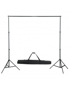 Kit per Studio Fotografico con Set di Luci e Fondale 2