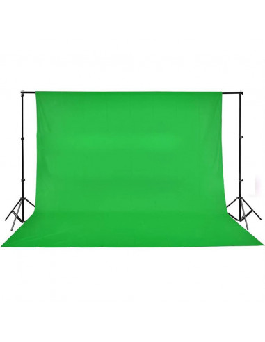 Kit per Studio Fotografico con Set di Luci e Fondale
