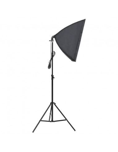 Kit per Studio Fotografico con Set Luci, Fondale e Riflettore