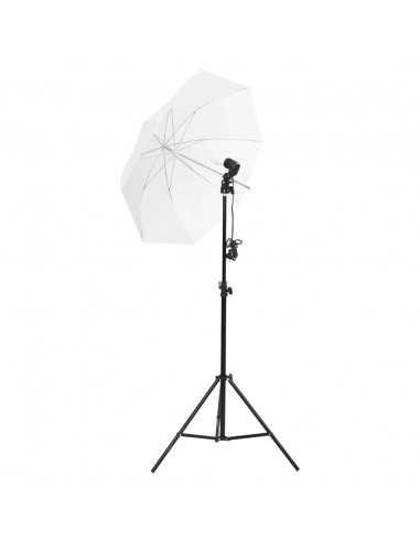 Kit per Studio Fotografico con Set di Luci e Fondale