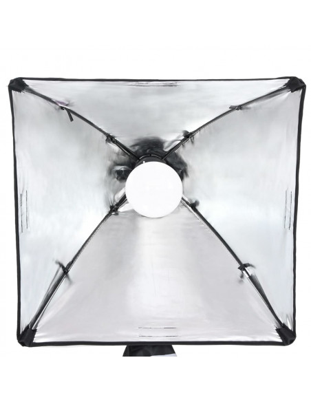 Kit per Studio Fotografico con Set Luci, Fondale e Riflettore