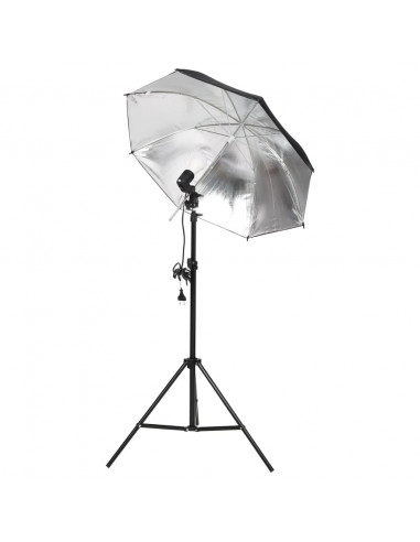 Kit per Studio Fotografico con Set di Luci e Fondale