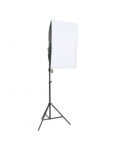 Kit per Studio Fotografico con Set Luci, Fondale e Riflettore