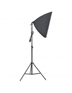 Kit per Studio Fotografico con Set Luci e Riflettore 2