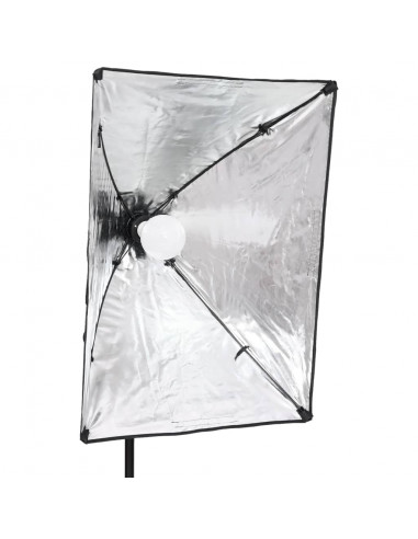 Kit per Studio Fotografico con Set Luci e Riflettore