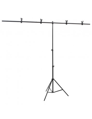 Kit per Studio Fotografico con Set di Luci e Fondale