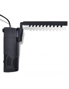 Filtro Pompa per acquario a carbone attivo 300L/h 2