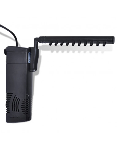 Filtro Pompa per acquario a carbone attivo 300L/h