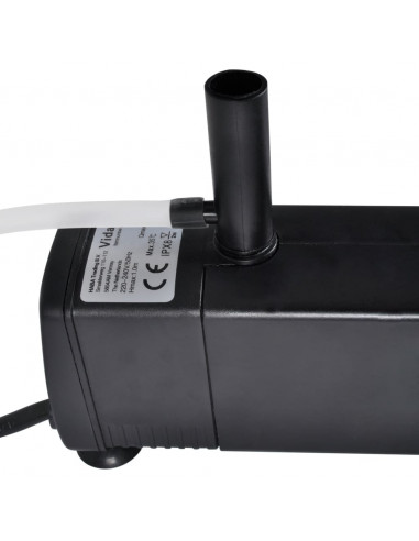 Filtro Pompa per Acquario a Carbone Attivo 600L/h