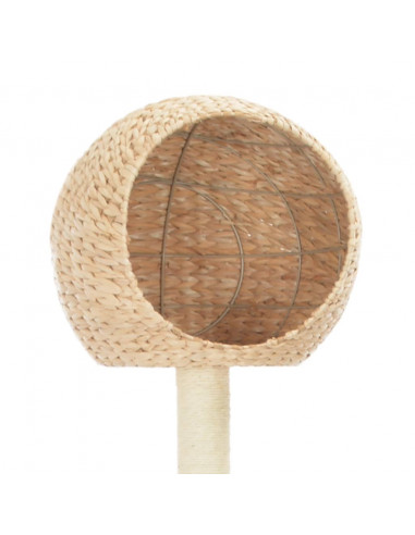 Albero per Gatti con Tiragraffi in Sisal Seagrass