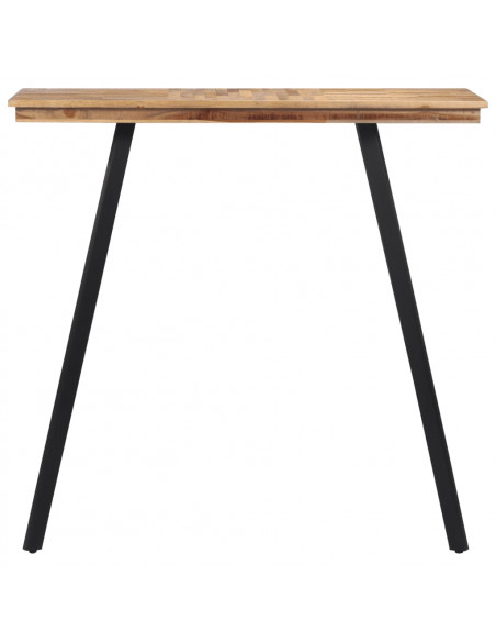 Tavolo da Bar 110x55x105 cm in Legno Massello di Teak