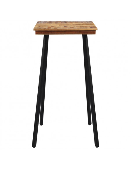 Tavolo da Bar 110x55x105 cm in Legno Massello di Teak