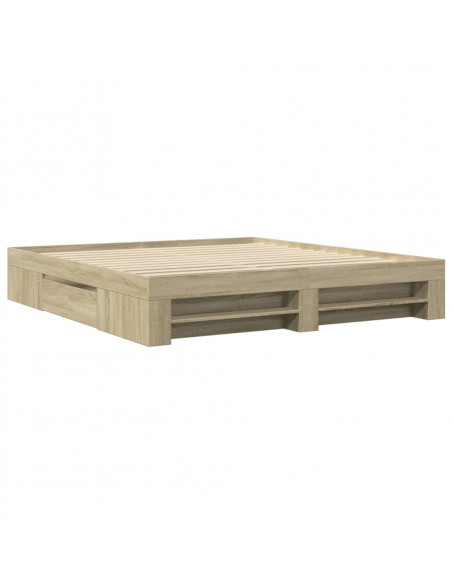 Giroletto Rovere Sonoma 180x200 cm in Legno Multistrato