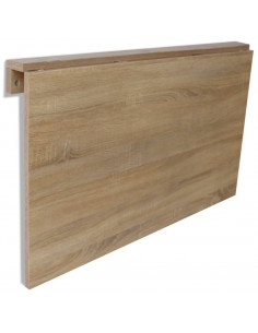 Scrivania con Cassetti e Anta Rovere 100x40x73 cm